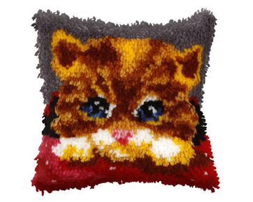 Schattig Katje kleine Knoopkussen - Orchidea knooppakket | HobbyGigant