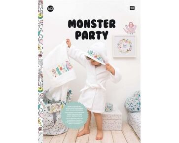 Monster Party nr 163 borduurpatronen - Rico Design | hobbygigant.nl