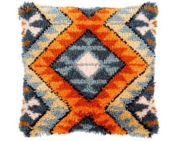 Etnische print knoopkussen - Vervaco knooppakket | HobbyGigant