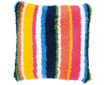 Stripes knoopkussen - Vervaco knooppakket | HobbyGigant