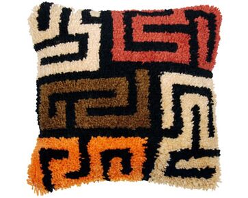 Kuba cloth patterns knoopkussen - Vervaco knooppakket | HobbyGigant