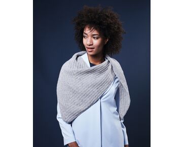 Stijlvolle sjaal Como Tweed - Lamana breipakket | hobbygigant.nl