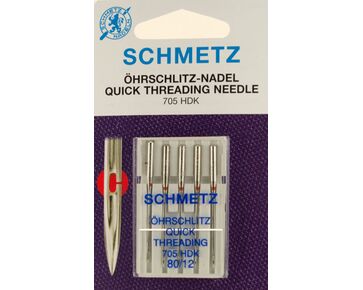 Schmetz Quick threading naalden 80/12 - Naaimachine naalden