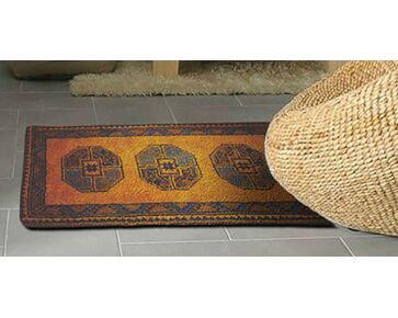 Gold Afghan Perzisch tapijt knopen - Knooppakket Smyrnalaine