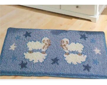 Schaapjes vloerkleed knopen - Knooppakket Smyrnalaine 3650