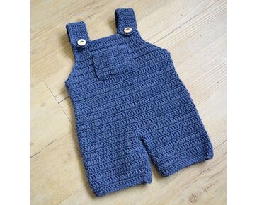 Patroon baby tuinbroekje haken