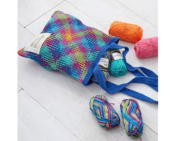 Tas haken Planned Pooling haaktechniek  - GRATIS haakpatroon Schachenmayr