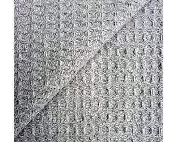 Wafelstof licht grijs 004 - Resyle