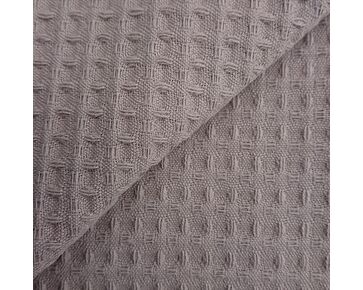 Wafelstof taupe 884 - Resyle