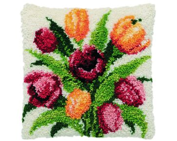 PAKO smyrna knoopkussen