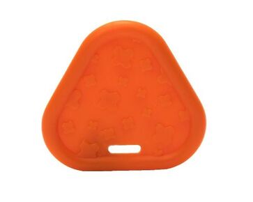 Bijtring Triangel - oranje -  2 stuks -  Durable