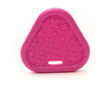 Bijtring Triangel - roze -  2 stuks -  Durable