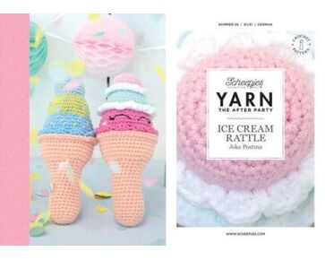 Ice cream rattle - Yarn The After Party Scheepjes - patroon