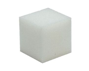Schuimrubber kubus 10x10 cm - vulling