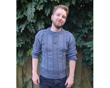 Visserstrui met kabels breien - FairMade breipakket