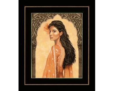 Moorse Schone Borduurpakket - LanArte Telpatroon