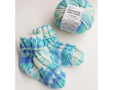 Babysokjes breien - Hobby Gigant breipatroon | hobbygigant.nl