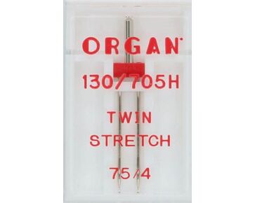 Organ Twin Stretch naald 75/4 - Naaimachine naalden