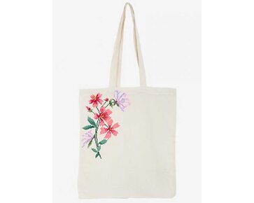 Gratis borduurpatroon Elegant Flower - DMC