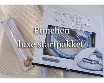 Punchen pakket luxe starter - Punch Needle