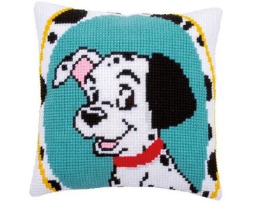 Disney Dalmatiër borduurkussen - Vervaco borduurpakket-HobbyGigant