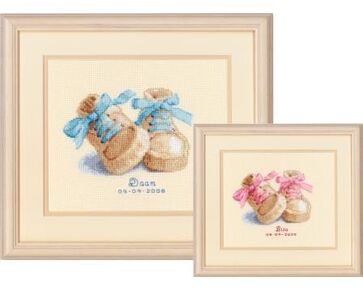 Babyschoentjes Borduurpakket - Vervaco Telpatroon-HobbyGigant