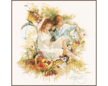 Picknick borduurpakket - LanArte telpatroon | HobbyGigant