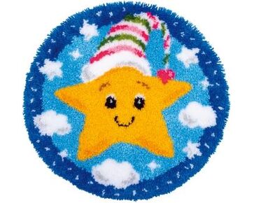 Sterretje knoopvormtapijt - Vervaco Knooppakket | HobbyGigant