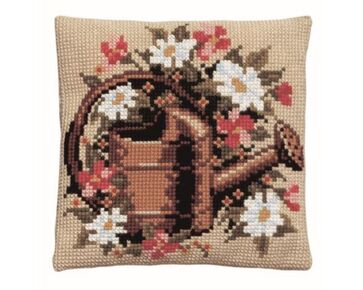 Gieter borduurkussen - PAKO borduurpakket | HobbyGigant