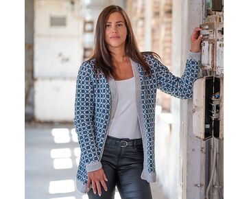 Fair Isle damestvest breien - FairMade breipakket | hobbygigant.nl