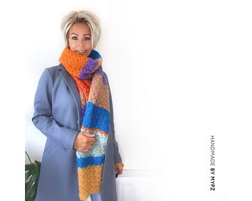 MYPZ gehaakte golfjessjaal zelf haken - Haakpakket | hobbygigant.nl