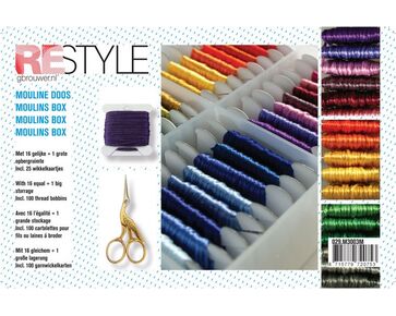 Mouline doos M - Inclusief 25 wikkelkaartjes