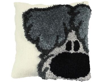 Woezel knoop- en borduurkussen Pako pakket | HobbyGigant