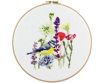 Pimpelmees - borduurpakket Pako | HobbyGigant