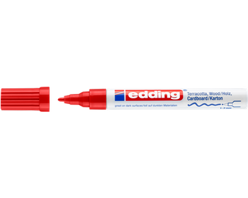 Decoratie marker edding 4040-02 rood