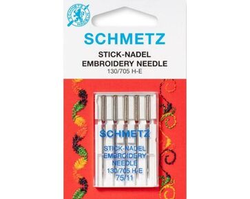 Schmetz - Borduur 75/11 Naaimachine naaldenSchmetz - Borduur 75/11 Naaimachine naalden | HobbyGigant