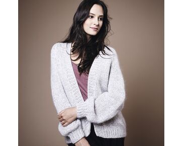 Damesvest breien - Lamana breipakket