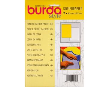 Burda carbonpapier geel en wit | patroonpapier | HobbyGigant