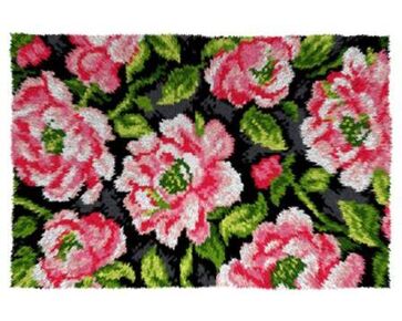 Rozen knooptapijt - Knooppakket Orchidea | HobbyGigant