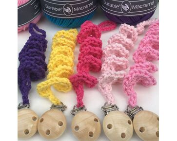 Gratis patroon speenkoord haken - Durable