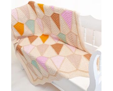 Vliegerdeken Pastel haken - Durable haakpakket | hobbygigant.nl