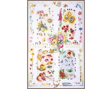 4 Jaargetijden Marjolein Bastin borduurpakket - LanArte telpatroon | HobbyGigant