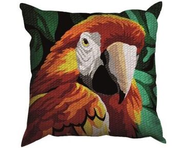 Ara borduurkussen - Margot Can evas borduurpakket | HobbyGigant