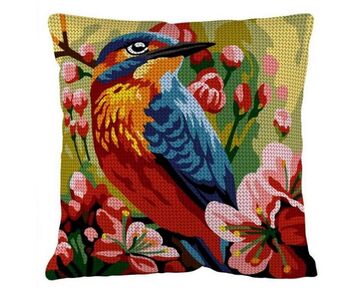 Bijeneter vogel borduurkussen - Margot de Paris borduurpakket | HobbyGigant