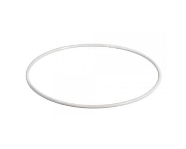 Metalen ring wit 18 cm | Mandala haken | hobbygigant.nl