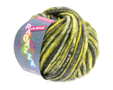 Lei Spray geel-grijs-wit 327 - Ragazza by Lana Grossa | HobbyGigant