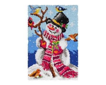 Sneeuwpop knooptapijt - Orchidea Knooppakket | HobbyGigant