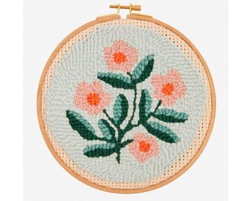 Zomerse bloemen punchen patroon hobbygigant.nl