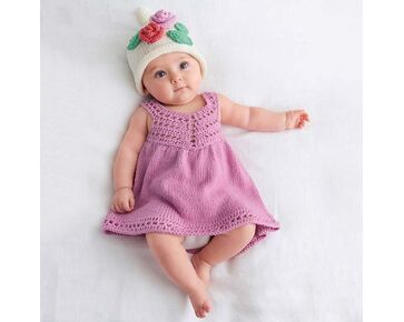 Baby jurkje breien en haken - Lana Grossa pakket | hobbygigant.nl