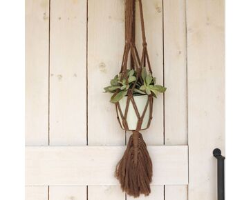 Macramé plantenhanger - Durable Rope macramé pakket | hobbygigant.nl